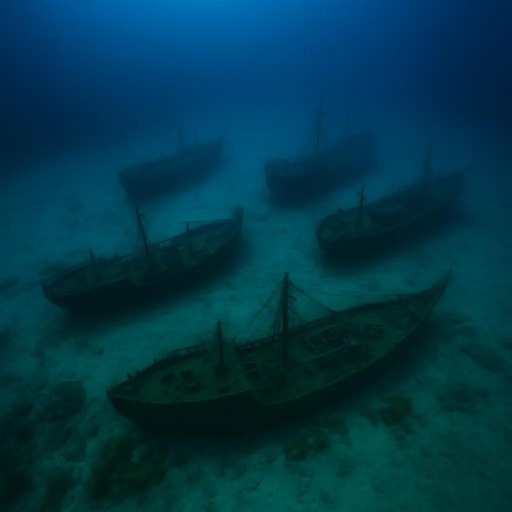 Cimitir de epave descoperit în Marea Neagră – vechi de 2500 de ani